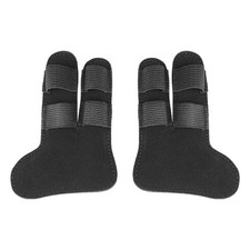 Finger Sleeves Breathable PU Leather Baseball Batting Protective Guard