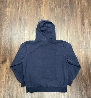 Supreme x Lacoste Live Navy Hoodie Pullover Sweatshirt SS18 - Size