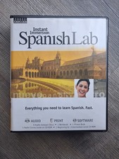 Instant Immersion Spanish Language Learning Program 8 Audio CD-ROM Media