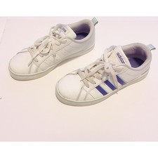 Zapatillas Adidas Neo VS Pace de cuero para mujer talla 7