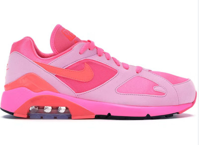 Size 10 - Comme des Garçons x Nike Air Max 180 Triple Pink