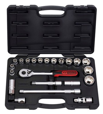 SUPERLOCK Steckschlüsselsatz 12,5mm 1/2'' 22tlg.