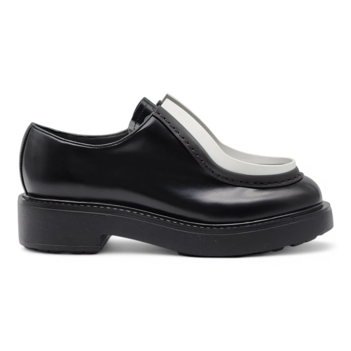 PRADA Leather Upper Oxford Comfort Shoes for Women for sale | eBay