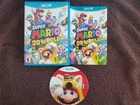 Super Mario 3D World (Nintendo Wii U, 2013) COMPLETE GCM CIB
