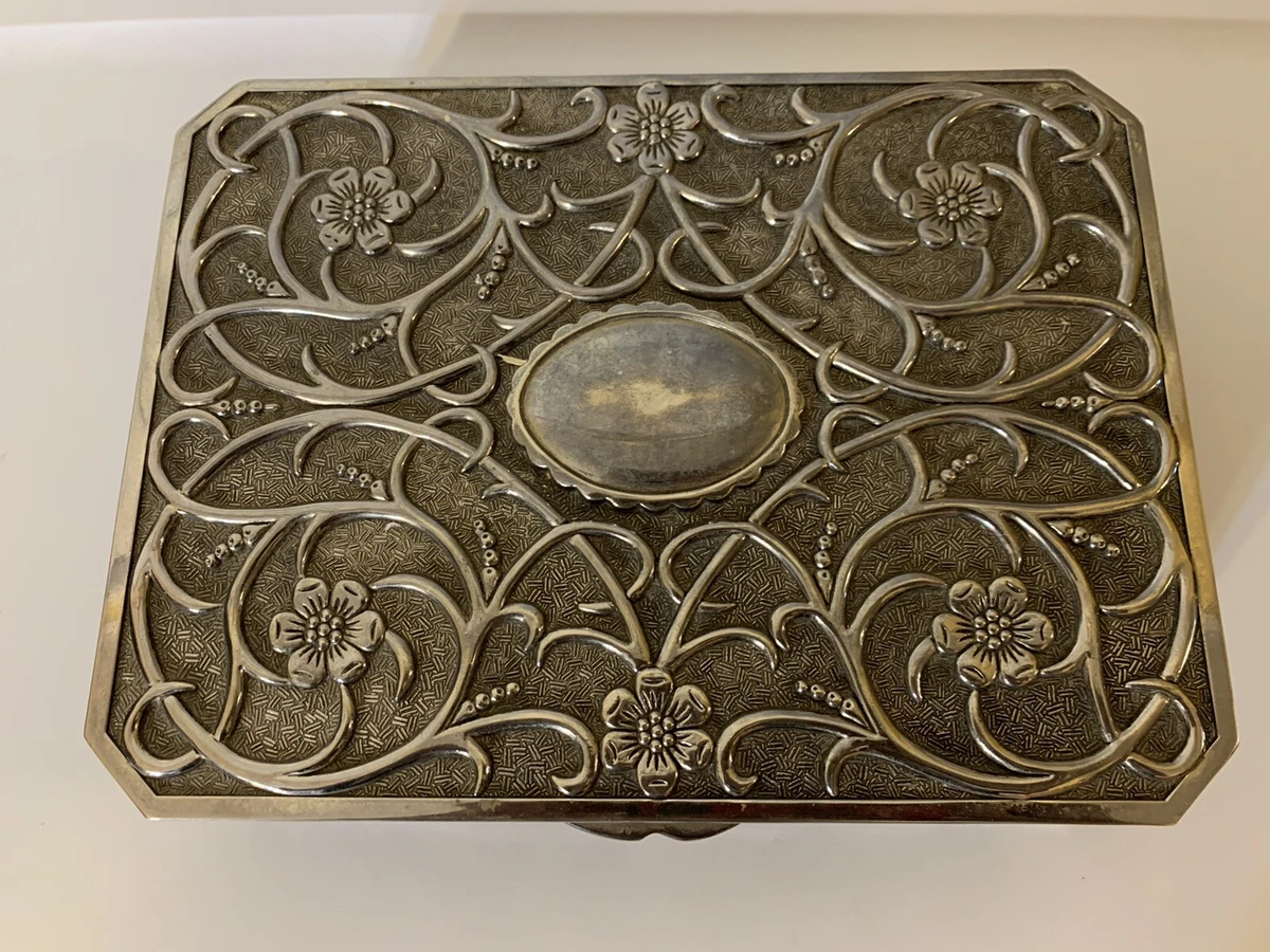 Silver sale jewelry box