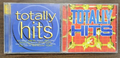 Lot of 2 - Totally Hits 1 & 3 CDs Pop Rock Music 90s-2000 - Good ...
