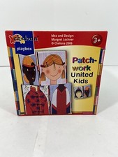 Patch-work United Kids Educational Diversity Activity Colored Playbox Cubes VG