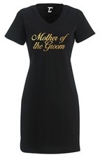 Gold Foil Mother Of The Groom - Wedding Party Women's Dress