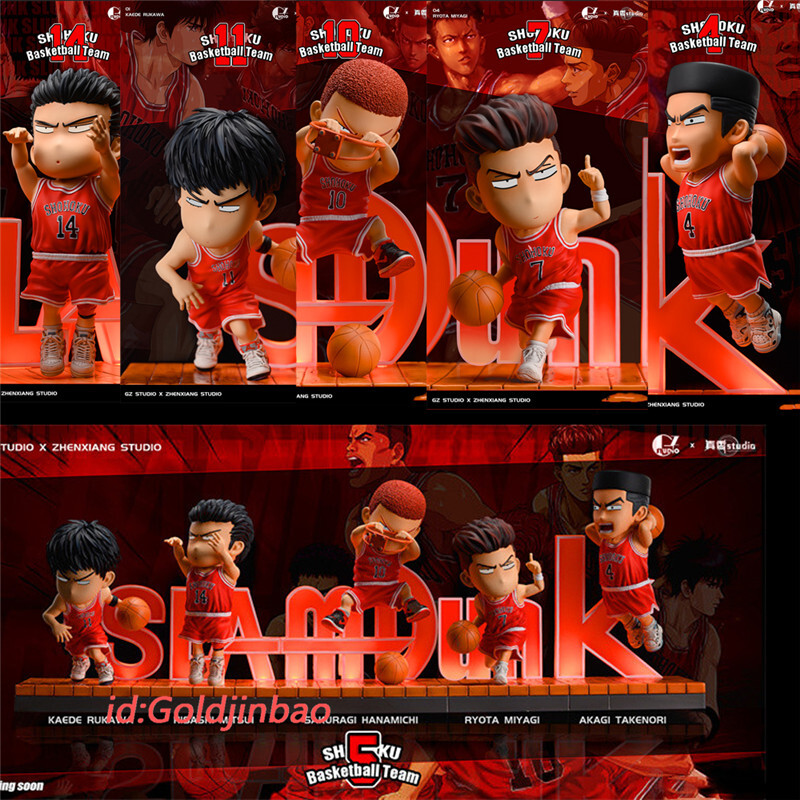 GZ ZX Studios SLAM DUNK Shohoku Resin Model SD Scale In GZ ZX Studios SLAM DUNK Shohoku Resin Model SD Scale In
