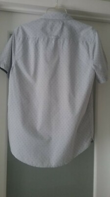 Chemise Homme Coton Nordstrom 1901 Manches Courtes - Taille L, Bleue, Excellent état