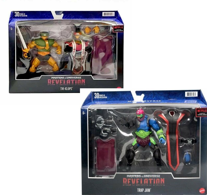 Figurine Tri-klops Masterverse Revelation avec 30 points d'articulation 18cm
