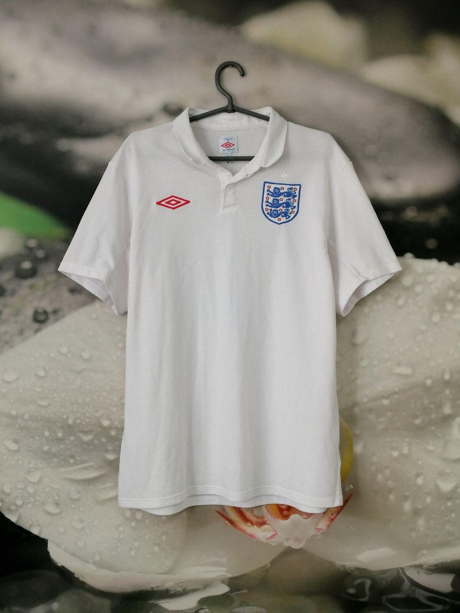 England 2009 - 2010 home football soccer shirt jersey Umbro size