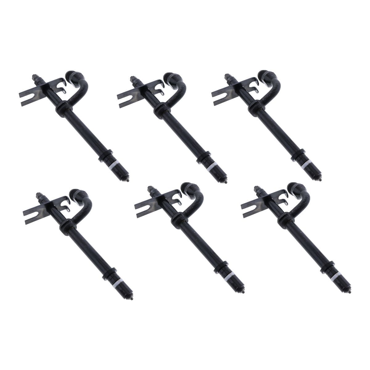 6X For John Deere 350 350B 350C Crawler 1530 1520 Fuel Injectors AR85618 AR89564