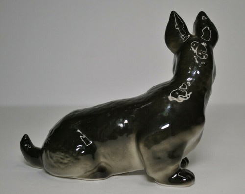 Lomonosov PORCELAIN Figurine DOG Scottish Terrier@ - Picture 3 of 3