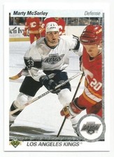 MARTY MCSORLEY 1990-91 UPPER DECK CARD MINT CONDITION