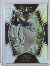 2022 Panini Select Freddy Peralta Premier Level Holo Prizm #168 - Brewers