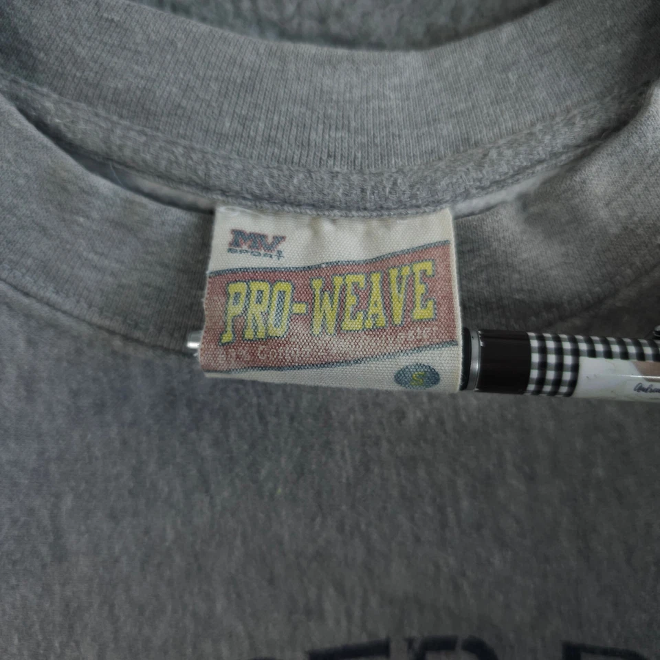 Sudadera De Colección MV Sport Pro Tejido Para Hombres S Gris Foto Rocas Lakeshore MI Foto 4 de 4