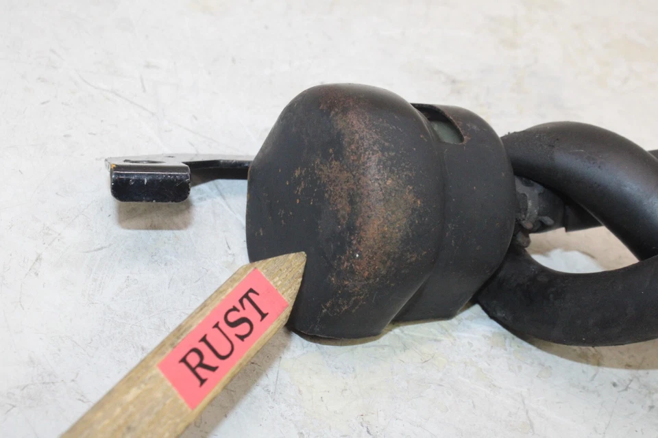 99-09 YAMAHA V STAR 1100 OEM REAR BRAKE MASTER FLUID RESERVOIR TANK BOTTLE - Image 2 of 4