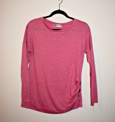 Ecowish Women'w Medium Cotton Blend Long Sleeve Shirt