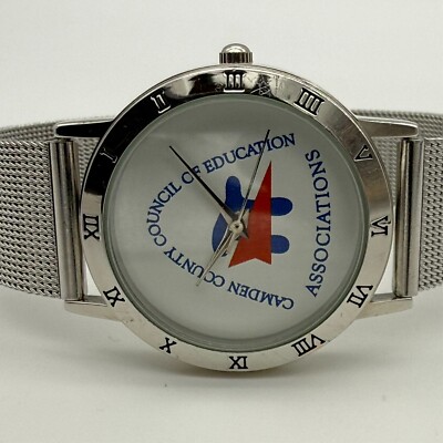 EDUCATION THEMED SILVER TONE PANEL WATCH - JWTVQL1 TEACHER WATCH SILVER TONE JEWELRY EDUCATION SCHOOL GIFT  main image 2