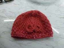 Image of Monsoon girls knitted winter hat with sequins size 6 - 13 years