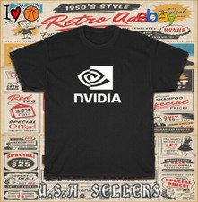 New Tee Shirt Nvidia Geforce RTX Logo Men's T-Shirt American T-Shirt