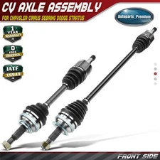 2x Front L&R CV Axle Assembly for Chrysler Cirrus Sebring Dodge Stratus Plymouth