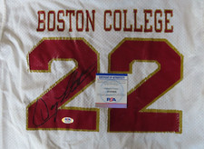 Vintage Champion 1980's DOUG FLUTIE No 22 signed BC EAGLES Football Jersey PSA