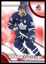 2023-24 SP Authentic - Limited Red Auston Matthews 4 Toronto Maple Leafs