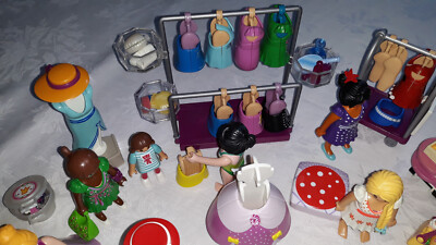 Lot De Chapeaux Playmobil Vintage - Personnages Et Accessoires Ville - Occasion