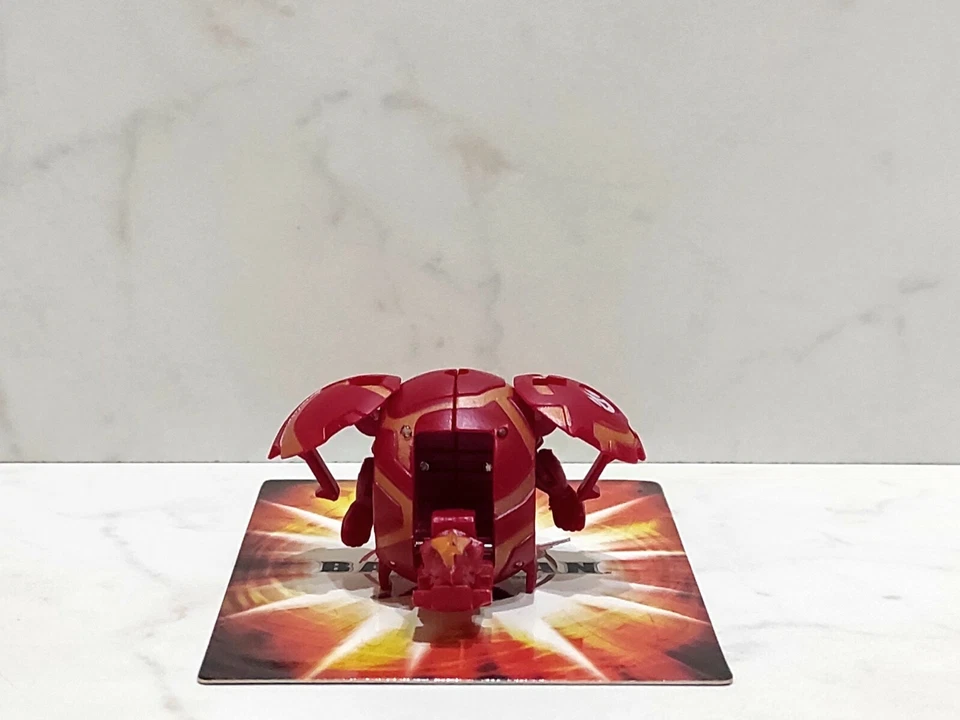 HTF BAKUGAN B2 Pyrus SAURUS 540/550/650G Spin Master/Sega Toys New Rare - Image 3 of 4