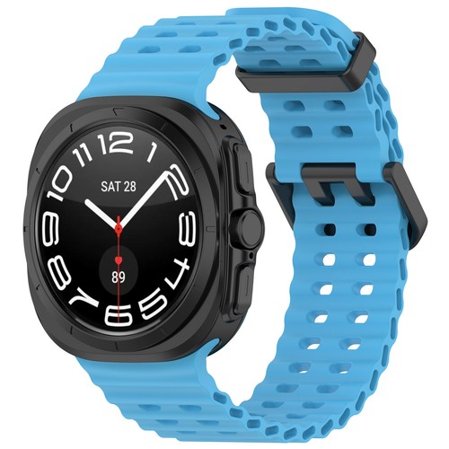 2Pack Sport Breathable Silicone Band Strap For Samsung Galaxy Watch 7 Ultra 47mm - Picture 106 of 113