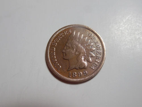 1899 Indian Head Penny in solid -VG condition . But you decide!!!!!
