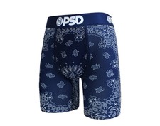 Download Psd Mens Large Underwear Boxer Briefs Blue Bandana For Sale Online Ebay
