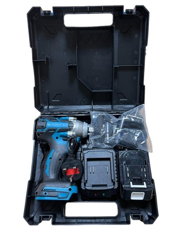 Lithium Wireless Elektrobohrer & Werkzeug Bedienbox - Blaugrün & Schwarz LWEDT124 N - Bild 2 von 2