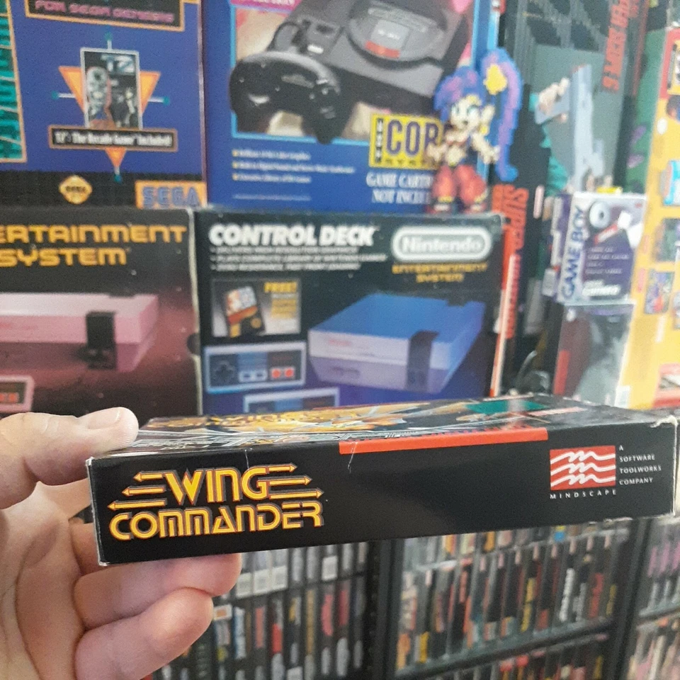 Wing Commander Super Nintendo SNES 1992 Complete CIB Game Box Manual No Tray  - Image 2 of 4