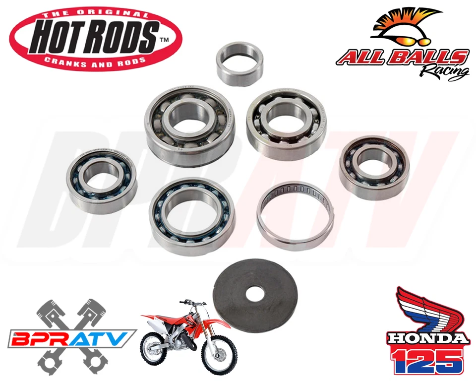 Kit de rodamientos de transmisión Hot Rods 96-03 Honda CR125R CR 125R Hotrods de alta resistencia Foto 4 de 4