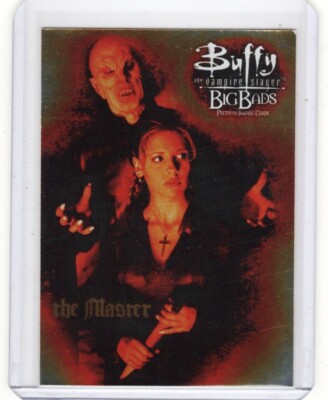 2004 Buffy the Vampire Slayer Big Bads Promos #P1 Buffy and The Master