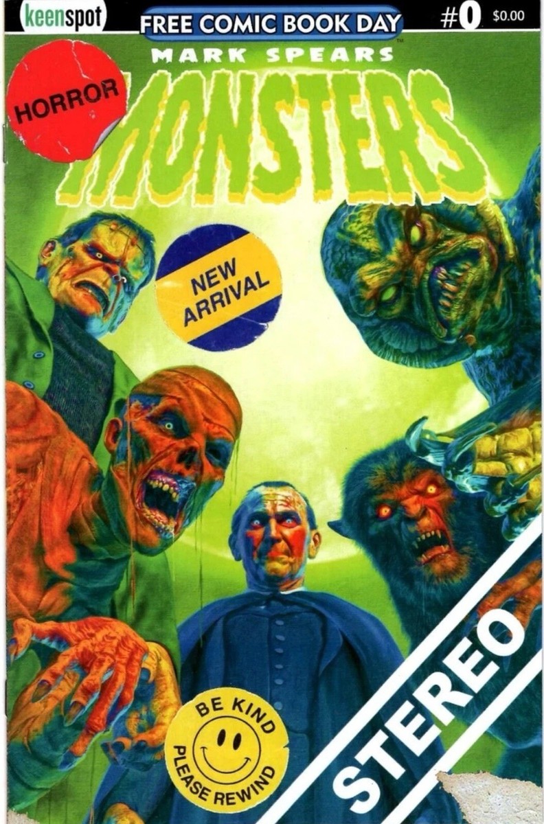 MARK SPEARS MONSTERS #0 FREE COMIC BOOK DAY SERIES PRELUDE FULL