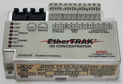 SIXNET Ethertrak ET-GT-ST-2 I/O Konzentrator 30VDC