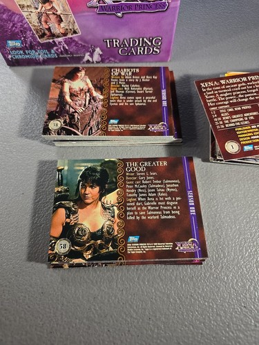 Xena Warrior Princess Series 1 Topps 1998 Trading Cards Box, PKGNG & Many Cards - Picture 3 of 6