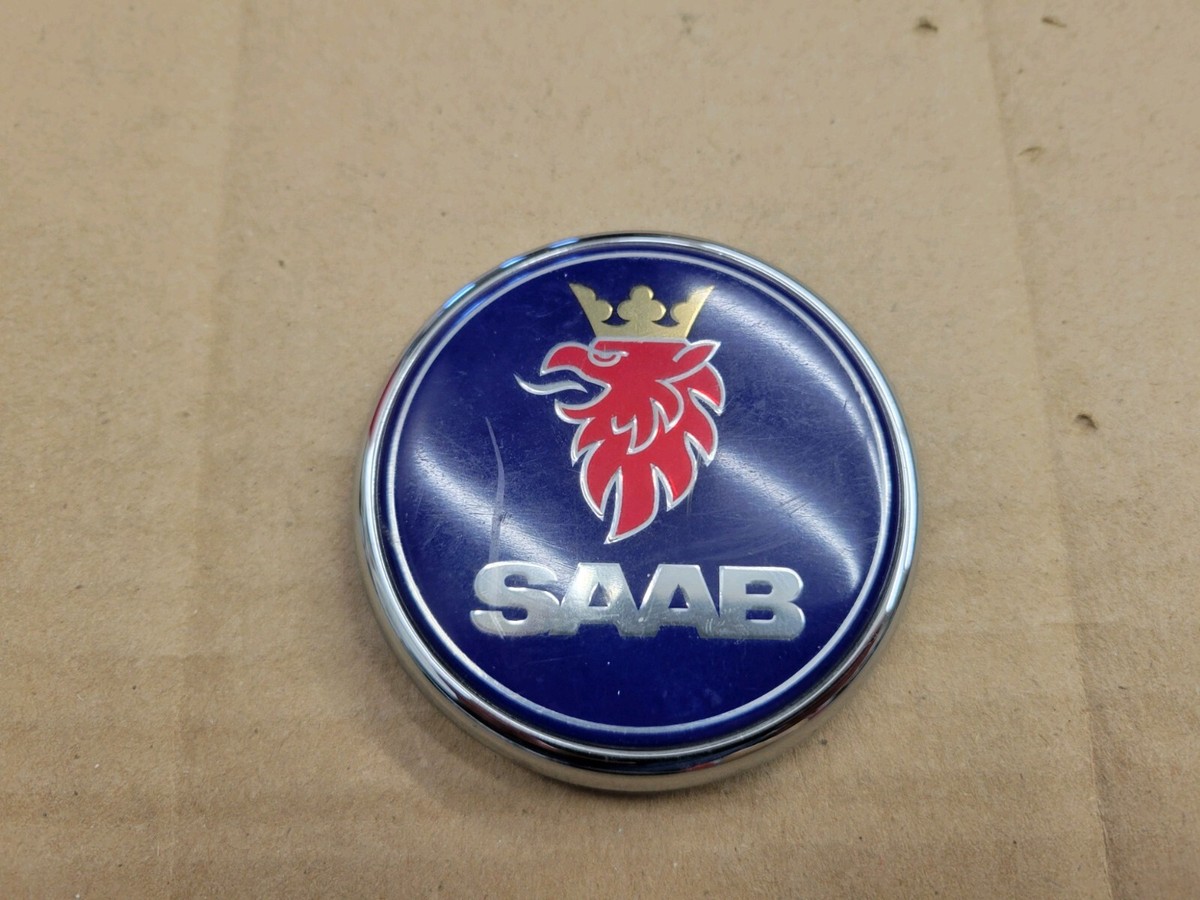 Saab OEM 2004-2010 9-3 93 9 3 Rear Trunk Emblem Badge Logo