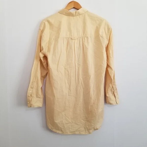 NWT Universal Thread Tan Tunic Button Down Shirt Size Small - 第 4/7 張圖片