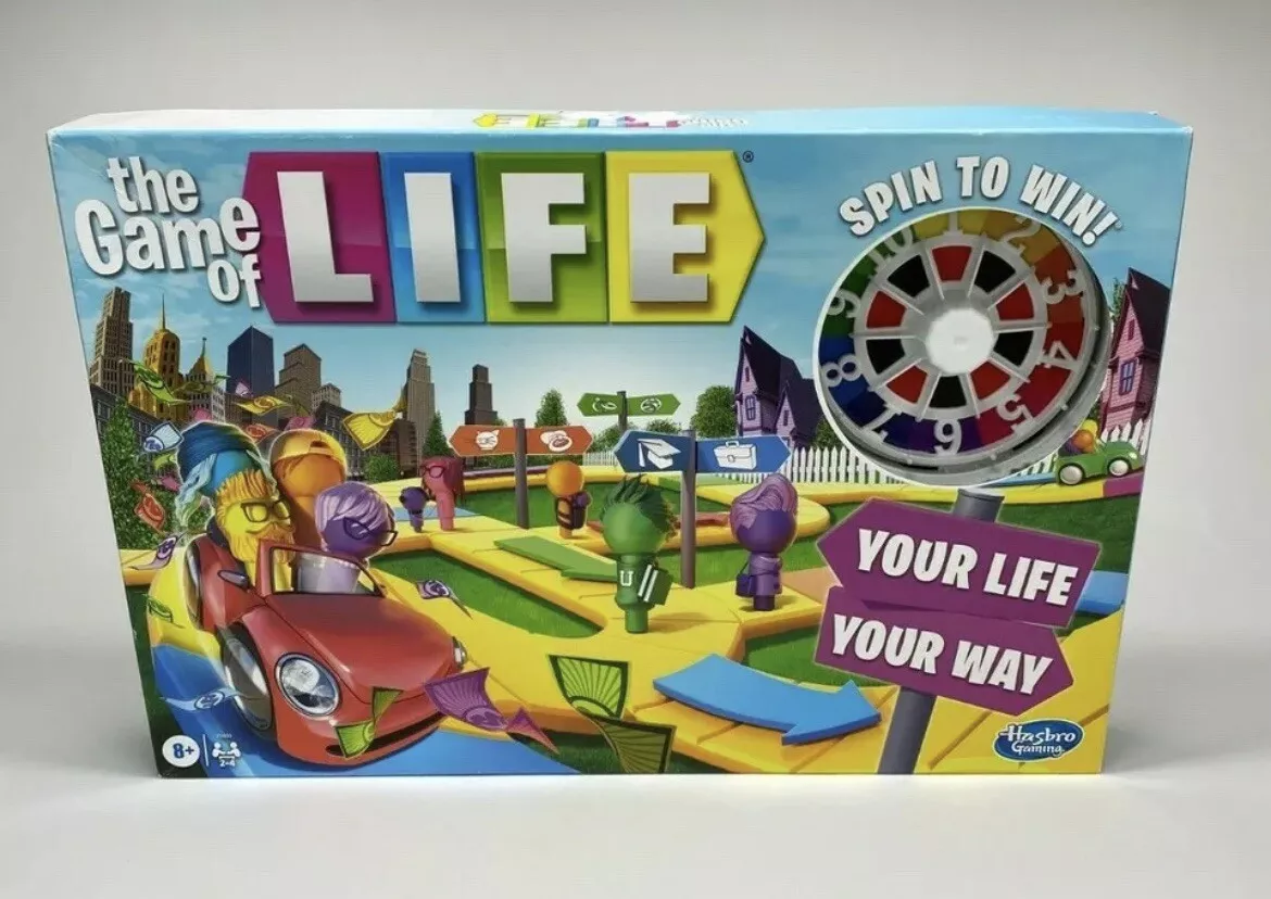 The Game of Life, Board Game for Kids Ages 8 and Up, Game for 2 to 4 Players