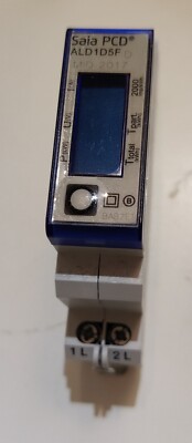 SBA Saia Burgess ALD1D5FD00 32A Energiezähler Modbus (bgl. Finder Loxone)