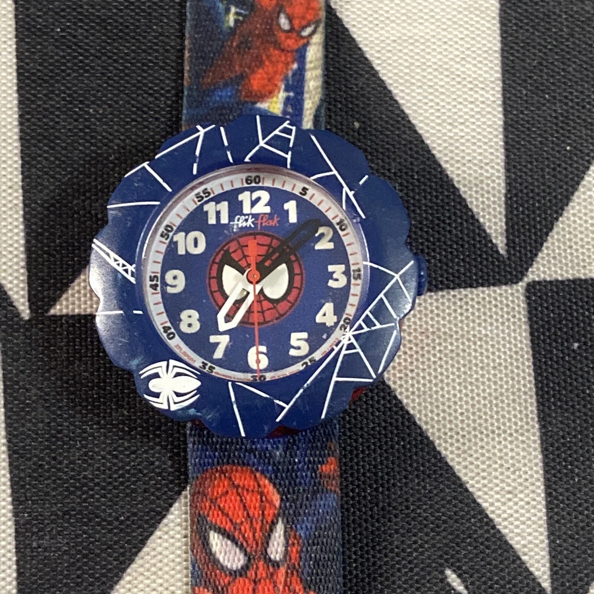 Marvel Spider Man Swiss Watch Flip Flak eBay