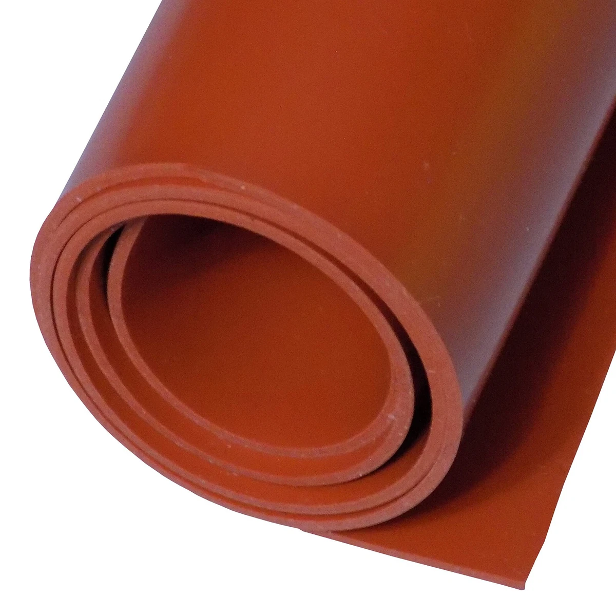 Red silicone cheap rubber sheet