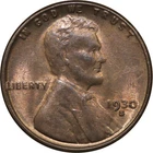 1930-S Lincoln Cent  **MINT STATE RED AND BROWN**