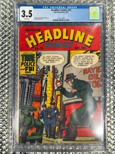 📰HEADLINE COMICS #49📰CGC-1.8 Good📰1951 Pre-Code-Prize Comics📰FREE SHIPPING📰