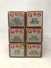 Lot of 6 Piano Rolls with Original QRS Boxes My Way Sentimental Journey